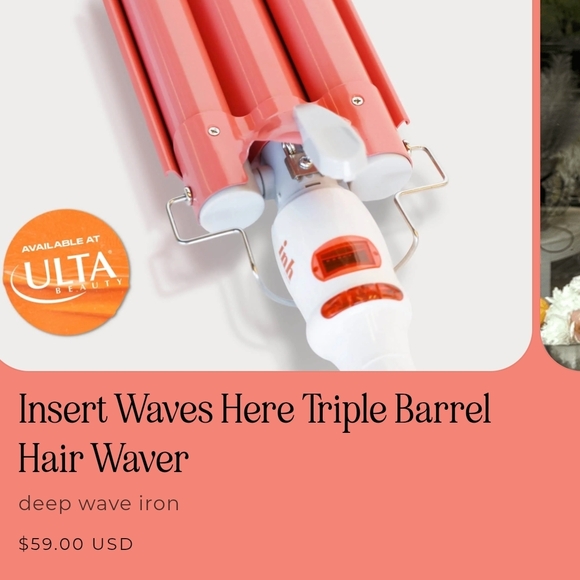 INH Hair Tripple Barrel Hair Waver - Picture 7 of 7